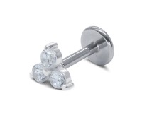 Beautiful CZ Tragus Piercing TRP-2474